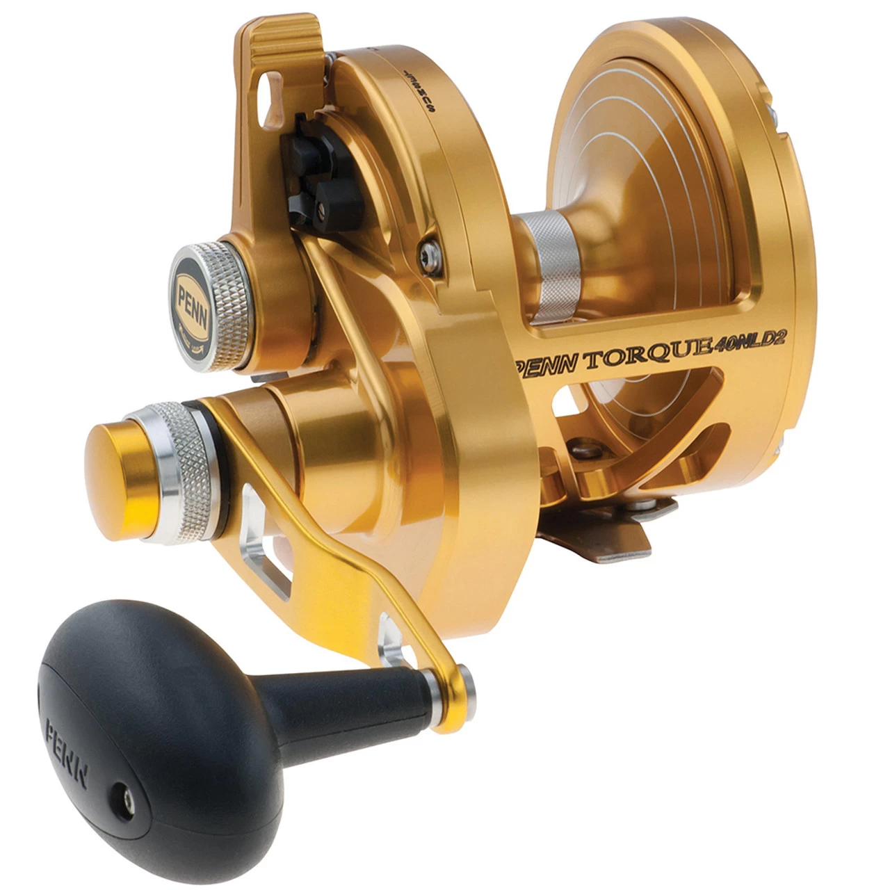 PENN Torque Lever Drag 2 Speed Reel Gold TRQ30LD2