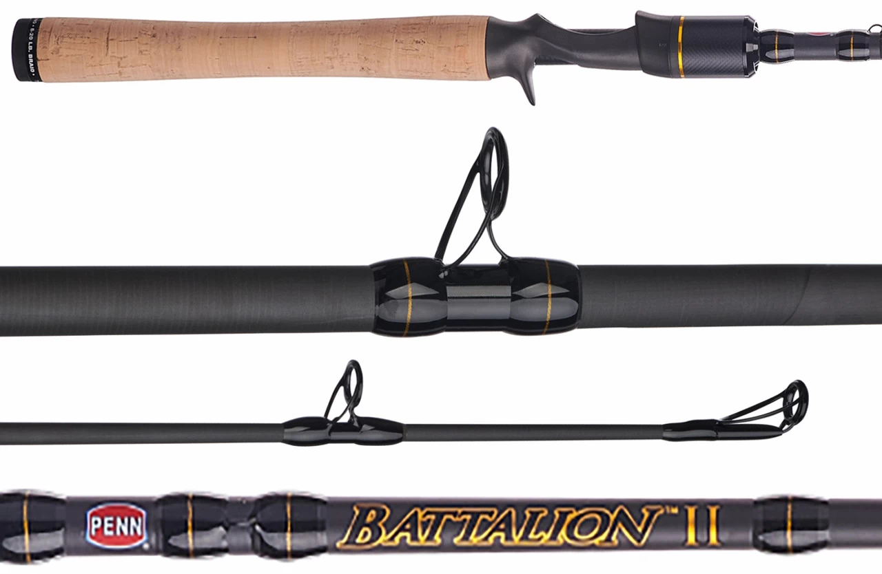 Penn Battalion II Inshore Casting Rods